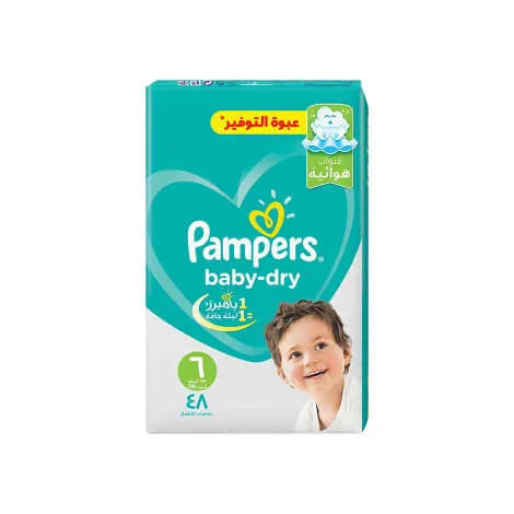 Pampers | Baby Dry Diapers Extra Large Size 6 | 48 Pcs
