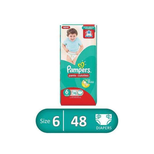 Pampers | Baby Pants Diapers Size 6 | 48 Pcs
