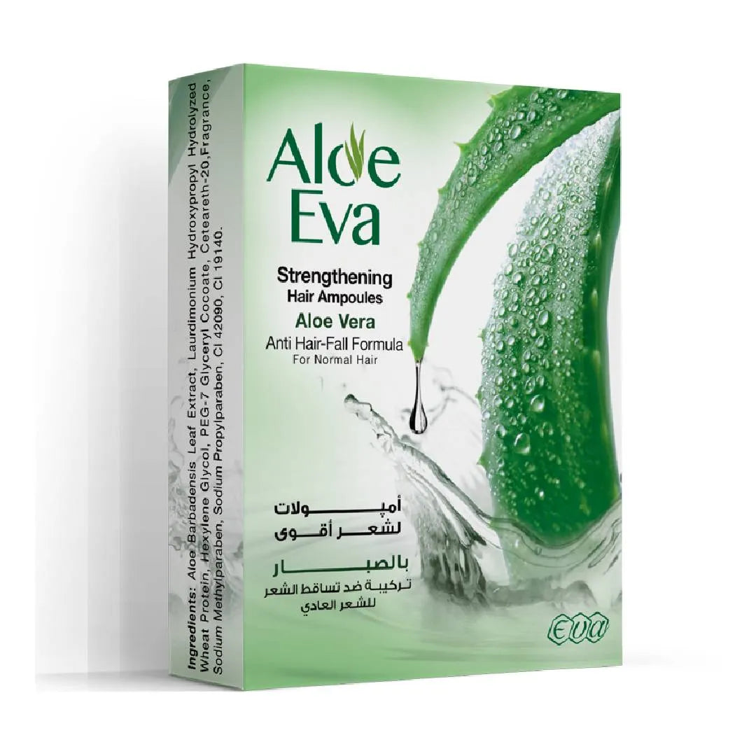 Aloe Eva | Aloe Vera Strengthening Hair Ampoules | 4 Ampoules