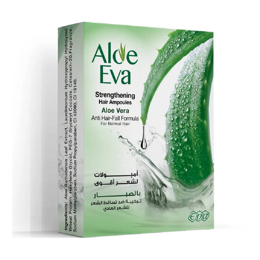 Aloe Eva | Aloe Vera Strengthening Hair Ampoules | 4 Ampoules