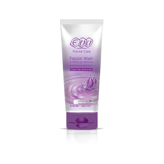 Eva Skin Care | Facial Wash and Make-Up Remover with Glycerin for Dry Skin | 150ml