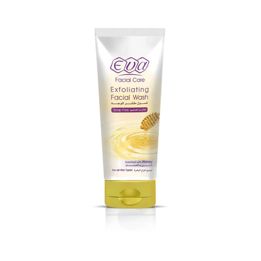 Eva Skin Care | Exfoliating Facial Wash Enriched with Honey for all Skin Types | 150ml