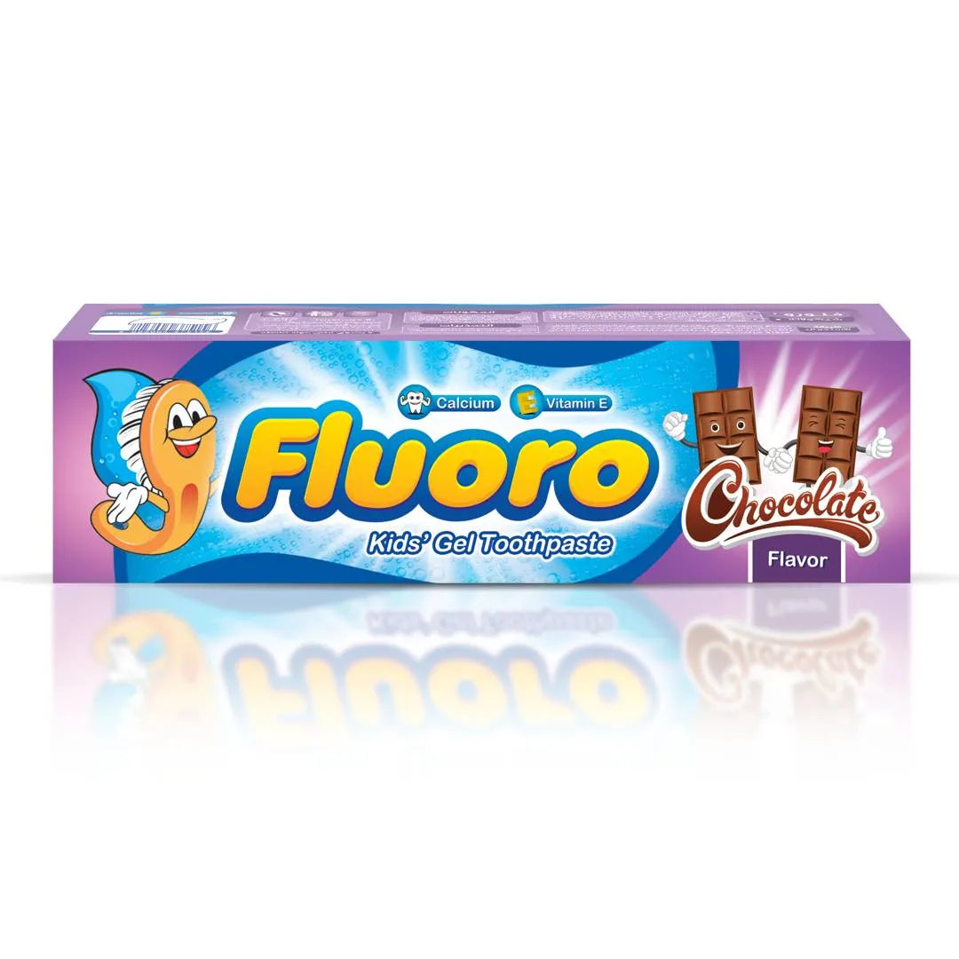 Fluoro | Kids Toothpaste with Chocolate Flavour | 50gm