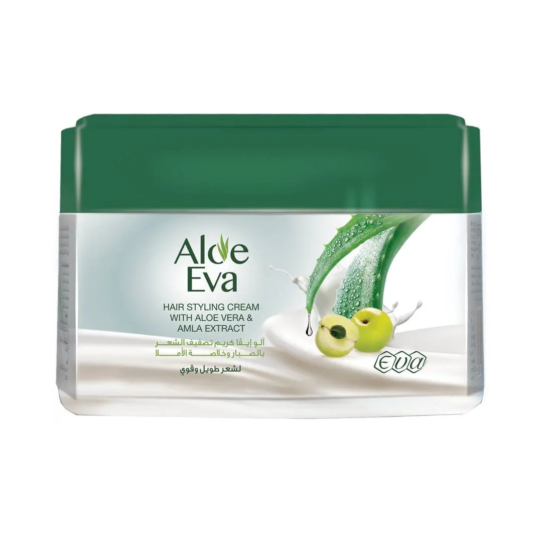 Aloe Eva | Hair Styling Cream With Aloe Vera & Amla Extract | 45gm