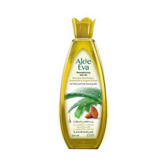 Aloe Eva Hair Oil With Aloe Vera Extract Almond and Arugula - 200ml