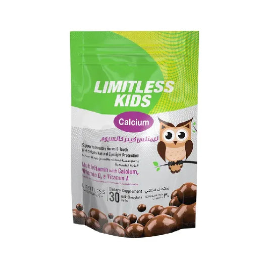 Limitless Kids Calcium Chocolate | 30 Balls