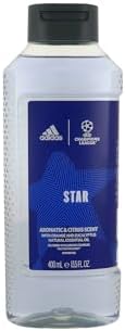 adidas UEFA Champions League Star Edition Shower Gel for Men 400ml - Amazon Egypt