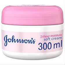 JOHNSON’S, Body Cream, 24 HOUR Moisture, Soft, 300ml