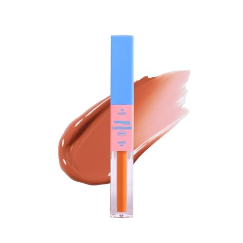 Monaya G010 Matte & Moist Lasting Lip Gloss-Mois - 12 Bold Shades, Rich Matte Finish, Hydrating Formula, Long-Lasting Wear (G306#)