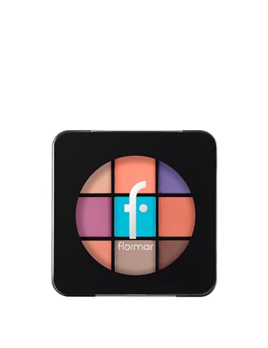 Flormar Eyeshadow Palette 008 Rainbow - Amazon Egypt image 2