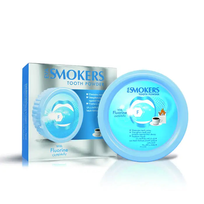 Eva Smokers Cleansing Tooth Powder With Fluorine 40 Gm