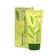 FARMSTAY GREEN TEA SEED MOISTURE SUN CREAM
