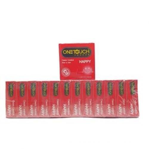 Onetouch happy classic condoms - 12 pack of 3 condoms