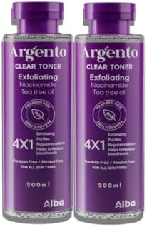 Alba Pharma Argento Clear Toner 200ml Pack of 2 - Amazon Egypt