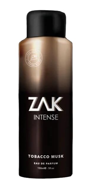 ZAK Intense Tobacco Musk Eau de Parfum for Men - 150 ml