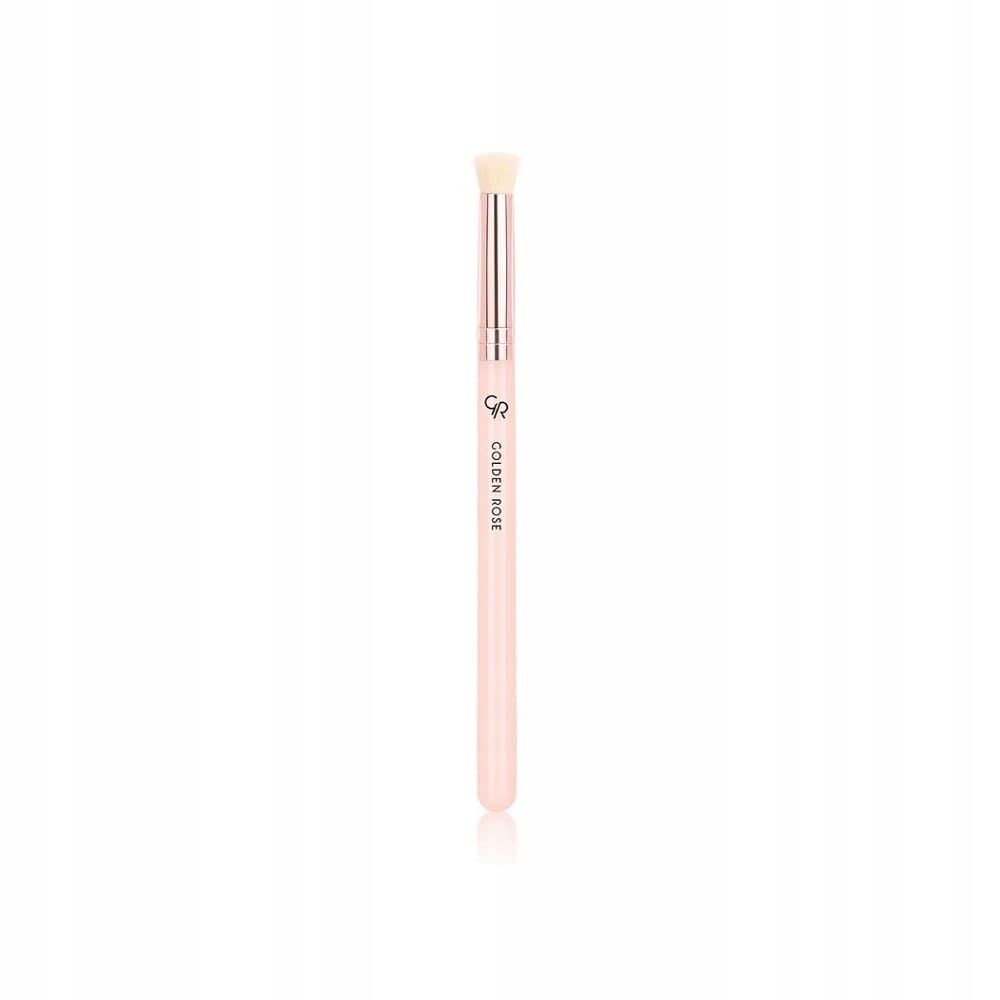 Golden Rose Angled Eyeshadow Nude Brush