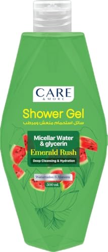 Care More Watermelon and Aloe Vera Micellar Shower Gel 500 ml