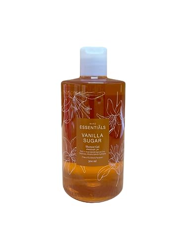 Essentials Vanilla Sugar Shower Gel, 500 ml