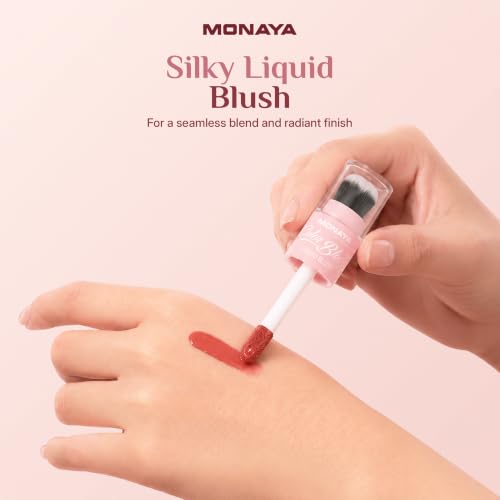 Monaya S007 Liquid Blush S204 - Amazon Egypt image 2
