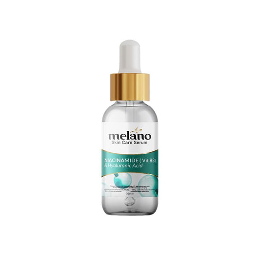 Melano Pharma Niacinamide Serum with Vitamin B3 and Hyaluronic Acid, Skin Care Serum, 30 ml