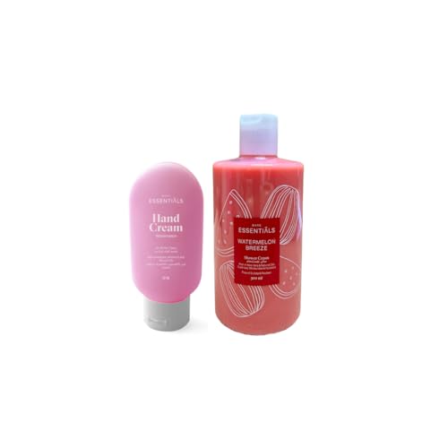 Essentials Shower Cream Watermelon and Hand Cream Watermelon