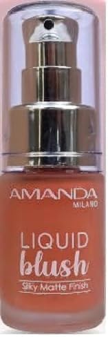 Amanda Milano Liquid Blusher 08 Brown - Amazon Egypt