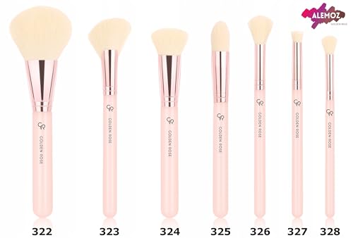 Golden Rose Angled Eyeshadow Nude Brush - Amazon Egypt image 2