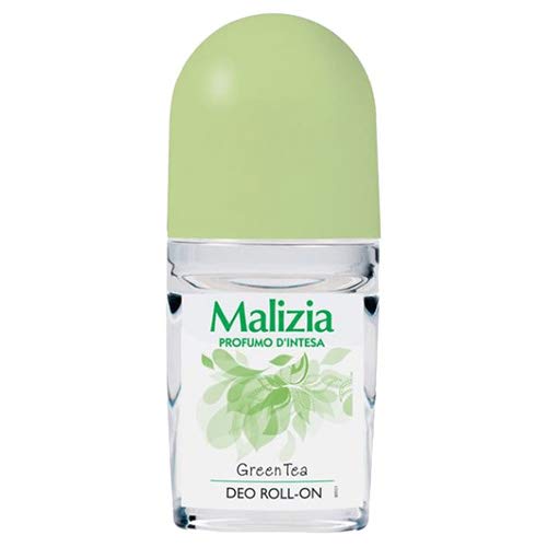 Malizia Green Tea Roll On for Women, 50 ml