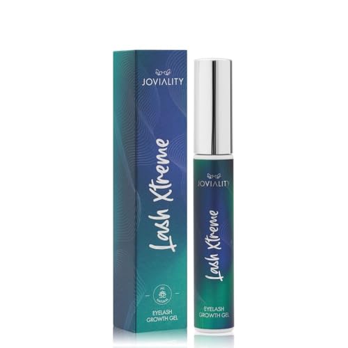 Joviality Eyelash Enhancing Gel - Lash Xtreme Lash serum - 100% Natural with Redensyl, Hyaluronic Acid, and Hydrolyzed Wheat Protein for Fuller, Longer Lashes – 15 ml