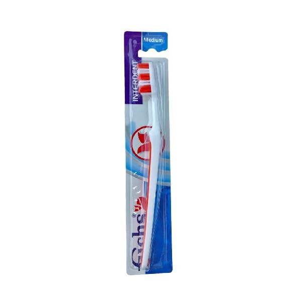 Fuchs Fox Silver Interdent Medium Toothbrush 2-Pieces