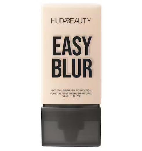 Huda Beauty Hudabeauty Original | Easy Blur Natural Airbrush Foundation | 30Ml | By Bella | (100B Milkshake, 30Ml (Pack Of 1))