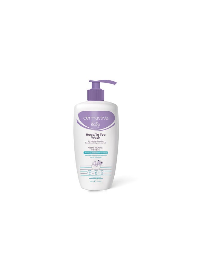 Dermactive Baby Head To Toe Wash - 250 ml