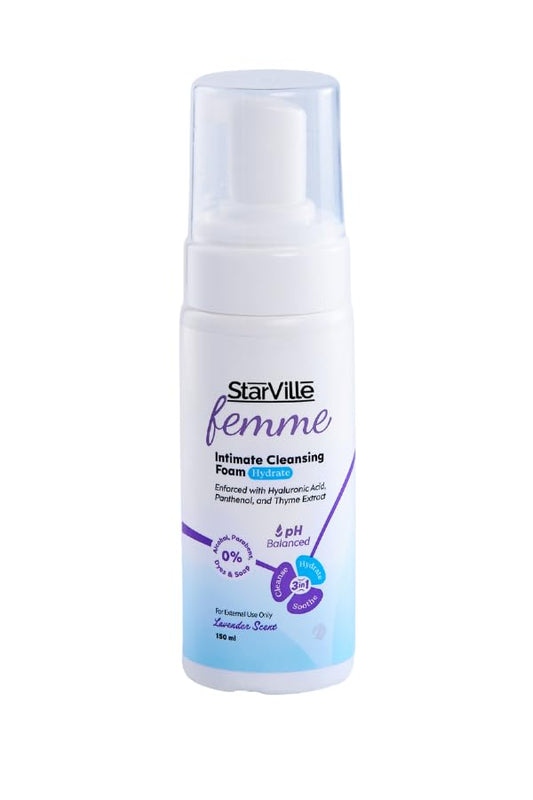 Starville Femme Intimate Cleansing Foam Hydrate 150 ml