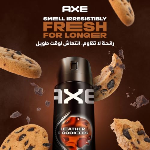 Axe Body Spray for Men Leather & Cookies 150ML