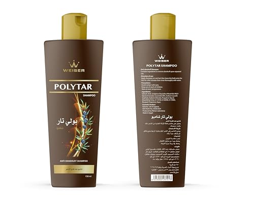 WEISER Polytar Anti-Dandruff Shampoo, 150 ml