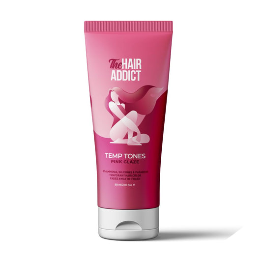 The Hair Addict Temp Tones - Pink Glaze Temporary Hair Colorant