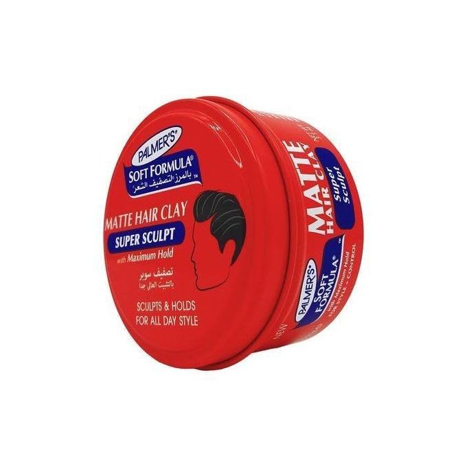 Palmer's Soft Formula Matte Hair Clay Super Sculpt With Maximum Hold 100g