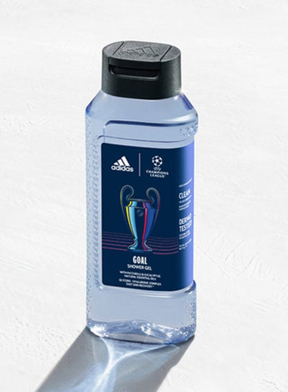adidas UEFA Champions League Goal Shower Gel for Men 400ml