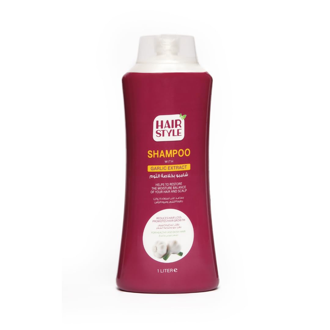 Melano Pharma Hairstyle shampoo with garlic extract, 1000 ml