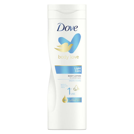 Dove Body Love Light Care Body Lotion Ceramide Serum 400ml