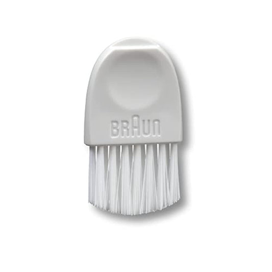 Braun Spare Part - Cleaning Brush with Opening Tool for Battery Lid (White)