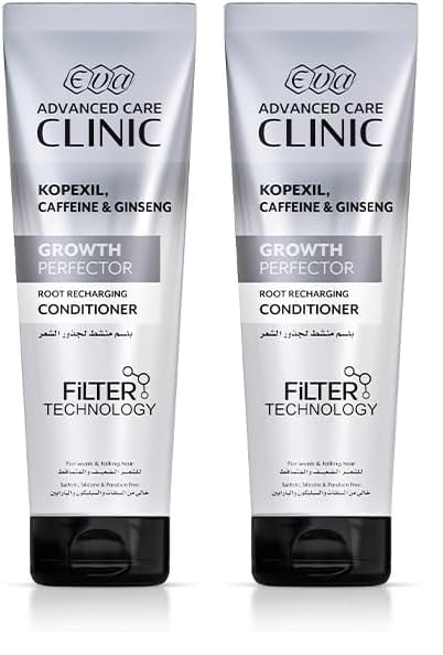 Eva Advanced Care Clinic Growth Perfector Root Recharging Conditioner For Weak & Falling Hair 230 Ml (Pack of 2)