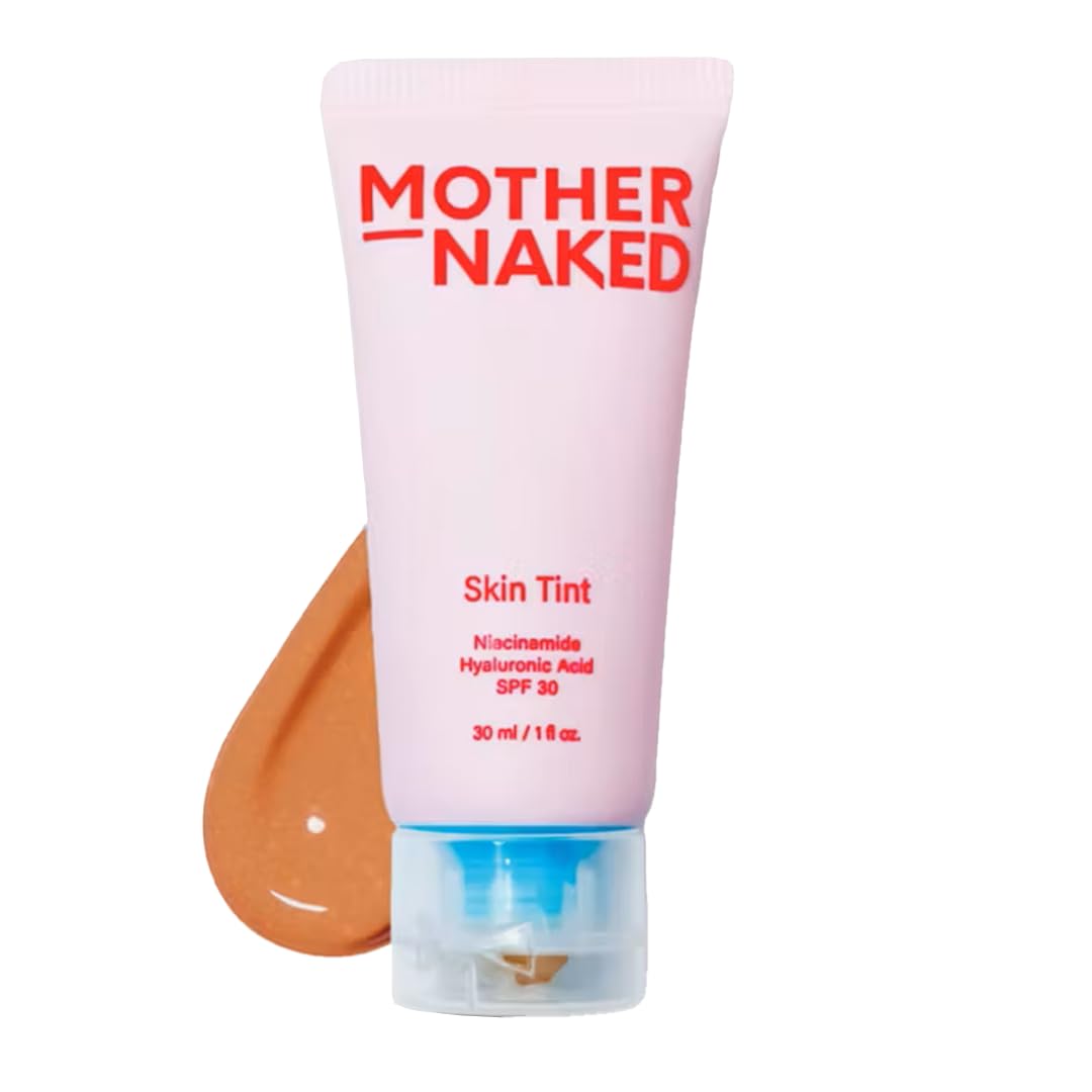 Mother Naked MotherNaked Better Than A Breakup Glowup Skin Tint SPF 30 | 30ml | Sun Glow Shade | Hyaluronic Acid Niacinamide Tinted Moisturizer | Skin care Makeup & Sun Protection| For All Skin types | Vegan