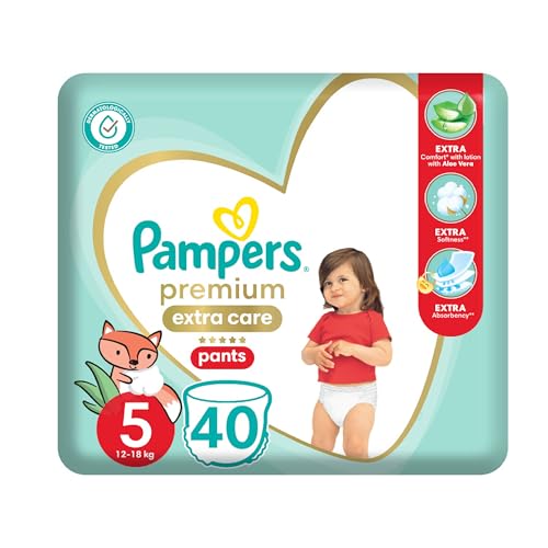 Pampers Premium EXTRA CARE Pants Size 5 40 diapers