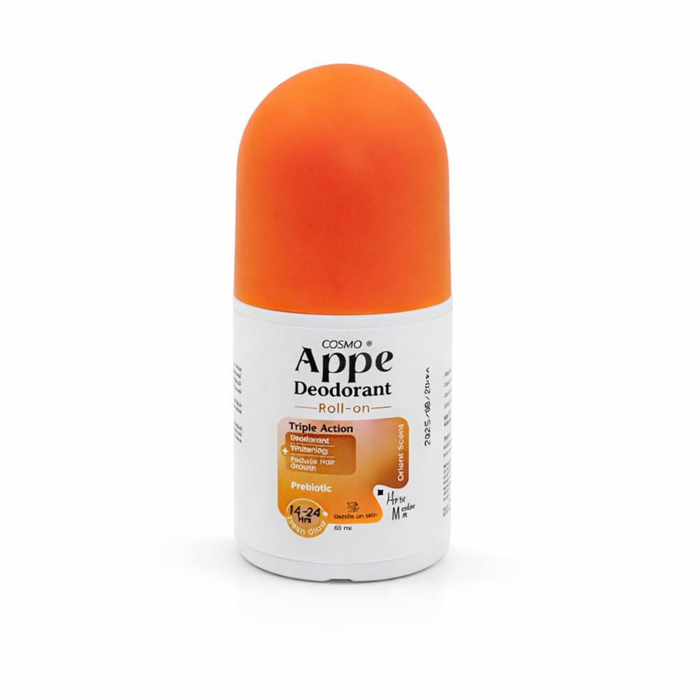 Cosmo APPE Roll-On Deodorant, Orient Scent, Ambr Oud, 60 ml