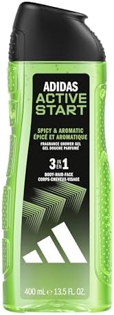adidas Active Start 3-in-1 Shower Gel for Men 400ml - Amazon Egypt