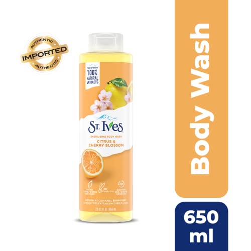 St Ives Body Wash Citrus Cherry Blossom 650Ml