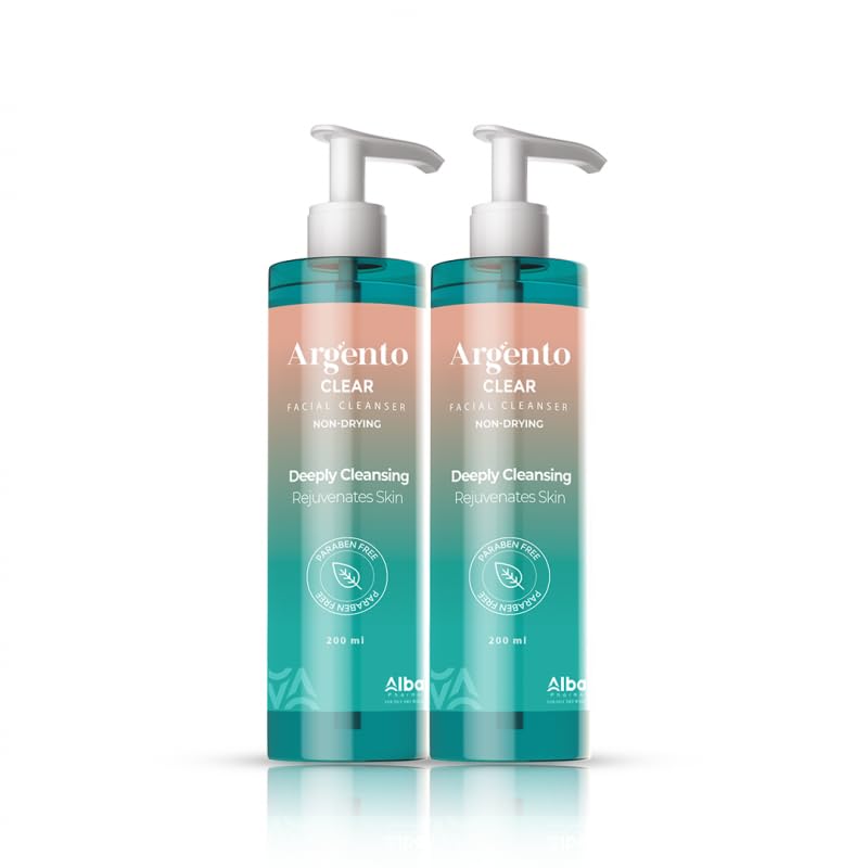 Argento Clear Facial Cleanser Skin Cleanser 400ml