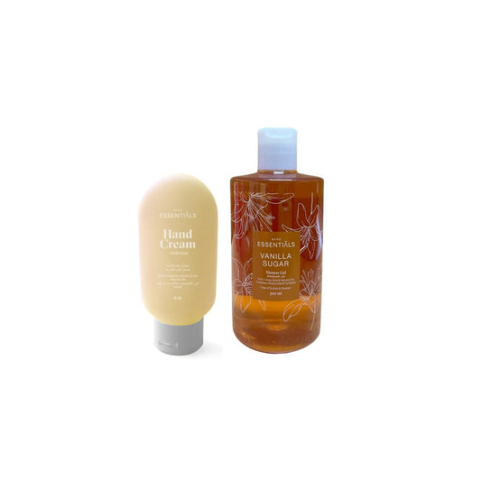 Essentials - Shower Gel Vanilla Sugar & Hand Cream Vanilla Sugar