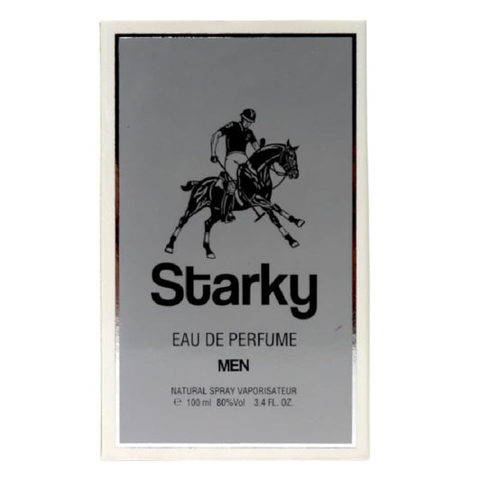 Starky Eau De Perfume Natural Spray Vaporisateur For Men-Grey-100ml